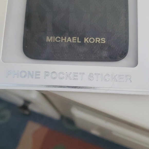 Michael kors leather sig phone pocket sticker … - Picture 7 of 8